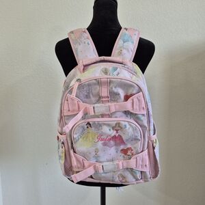 Charming Pink Kids Backpack with Princess Theme